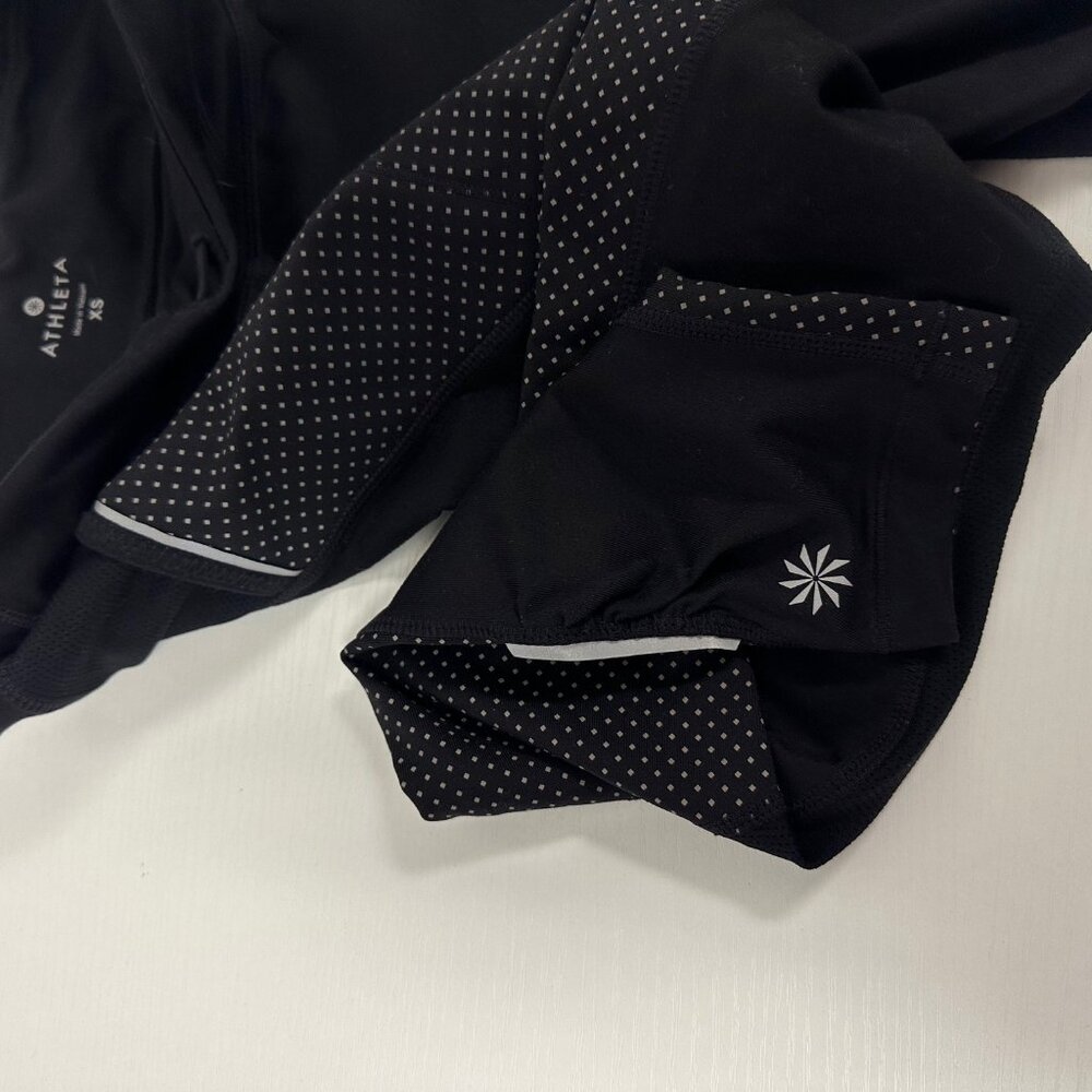 Athleta Dot Free Black 7/8 Leggings Size X Small - Picture 8 of 9